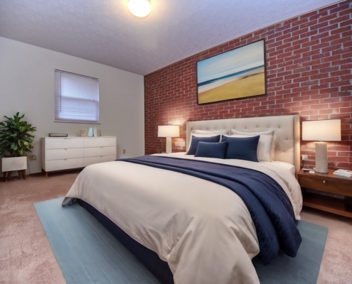 Pineview Apartments Bedroom Detail